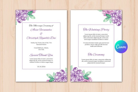 Download Wedding Fan Program Template - Wedding fan Collection