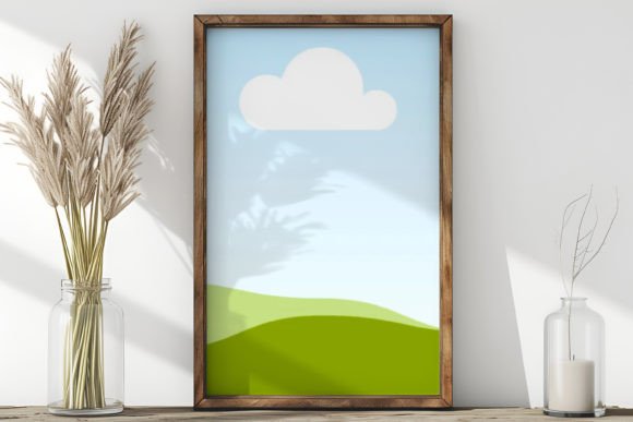 Download DRAG &amp; DROP Frame Canva Mockup - Frame canva Collection