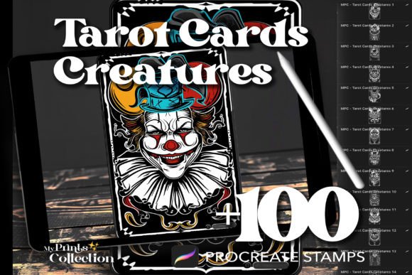 Download 100+ Procreate Tarot Cards Creatures - Cards Collection