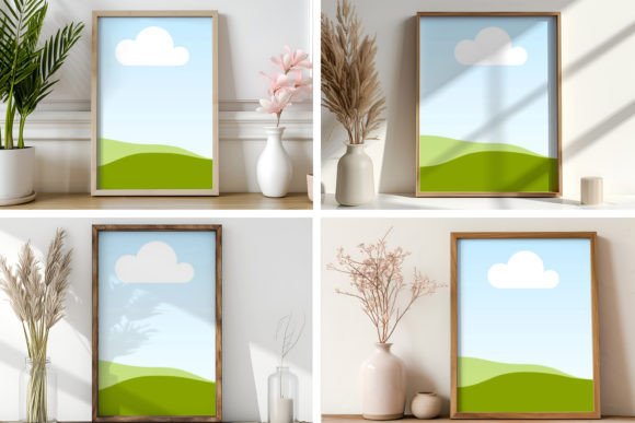 Download DRAG &amp; DROP Frame Canva Mockup Bundle - Frame canva Collection